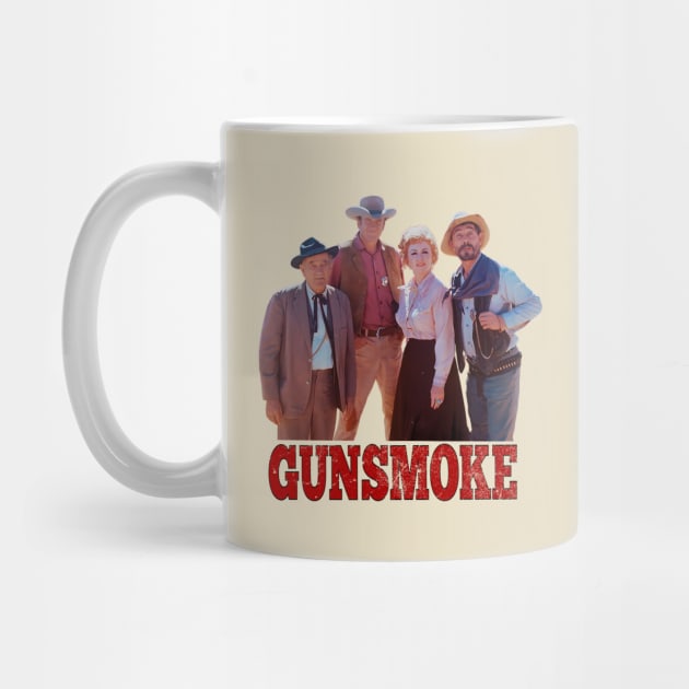 Gunsmoke - Group Shot - Classic Tv Western by wildzerouk